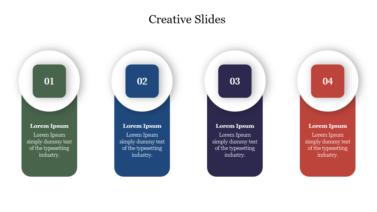 Attractive Creative Slides PPT Template Presentation